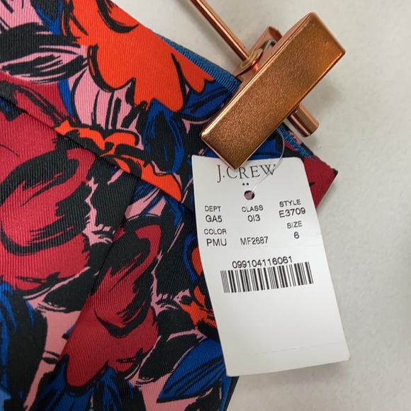 J. Crew pleated floral Skirt - Picture 2 of 6